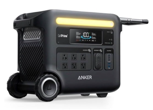 ポータブル電源「Anker Solix F2600 Portable Power Station (PowerHouse 2560Wh)」