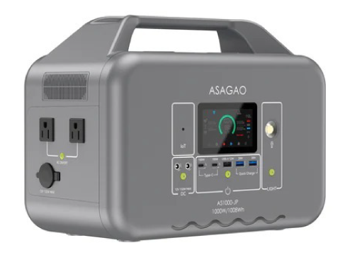 ポータブル電源「ASAGAO AS1000-JP」