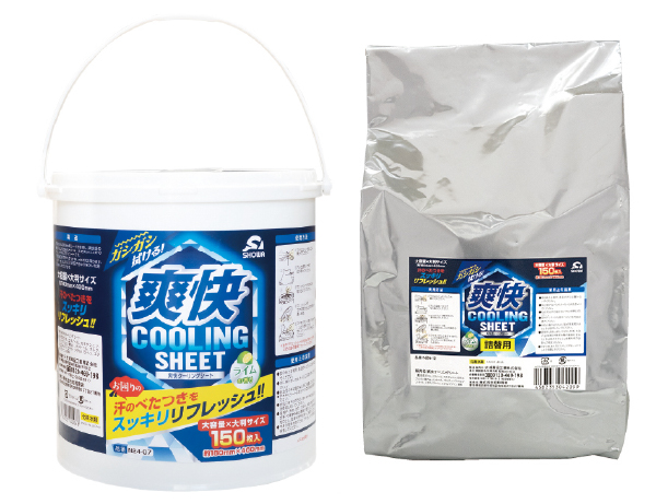 爽快クーリングシート＆詰め替え用